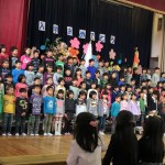 神明小学校と西宇治中学校の入学式